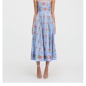 Hill House Margot Dress Sz M Swedish Floral